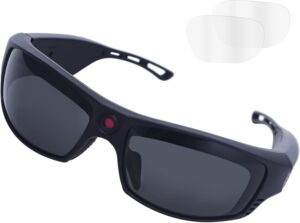 HD1080P Smart Glasses, 32GB, BT Speaker, AI Translation