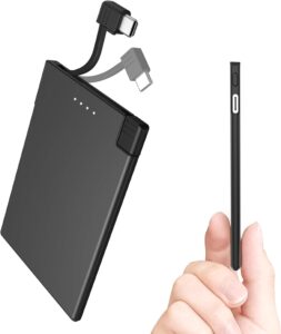 TNTOR Thin USB-C Power Bank 3500mAh
