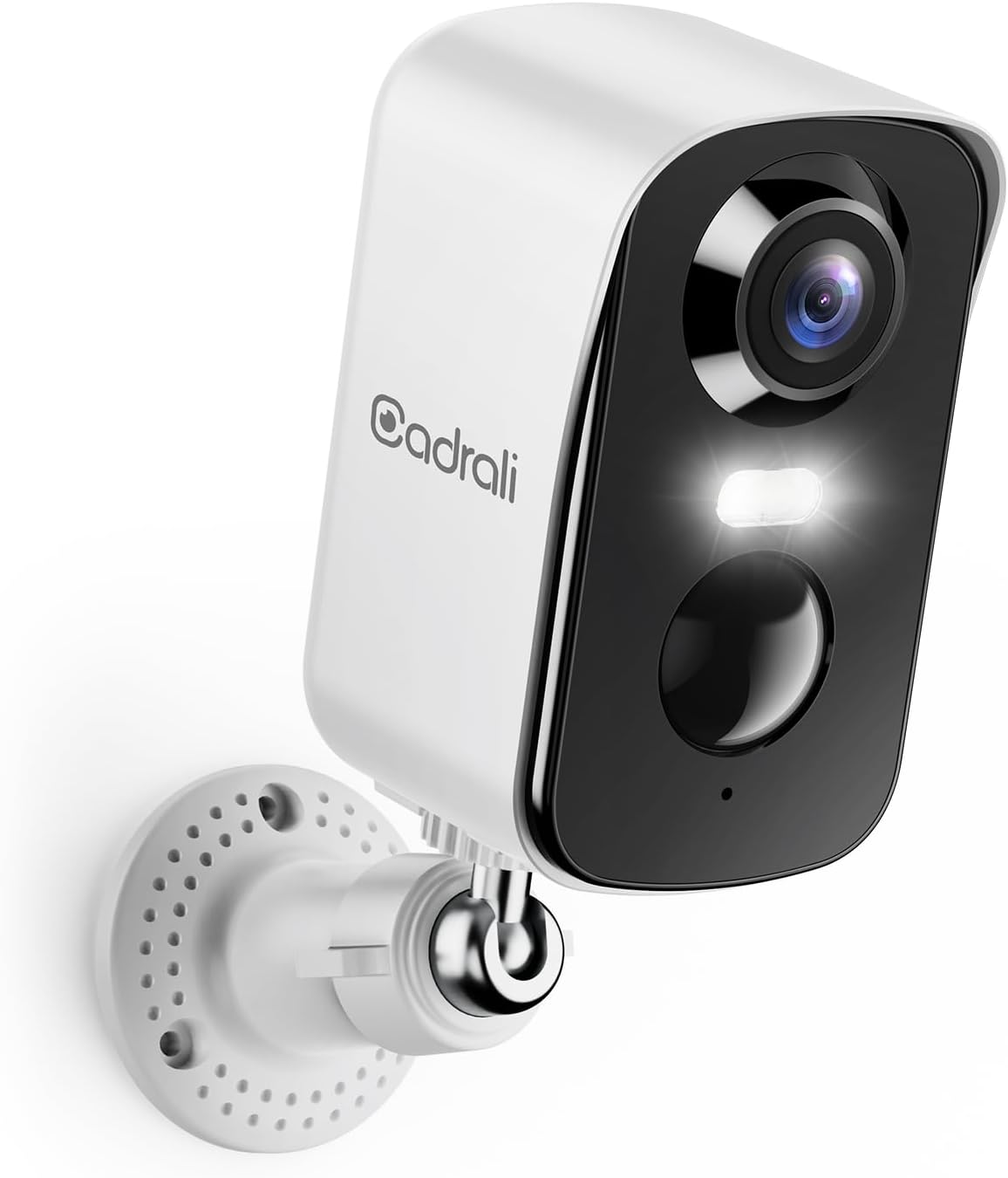 2K Outdoor Cam: AI Detection, Color Night