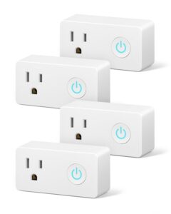 BN-LINK WiFi Smart Plug 4 Pack, Alexa & Google