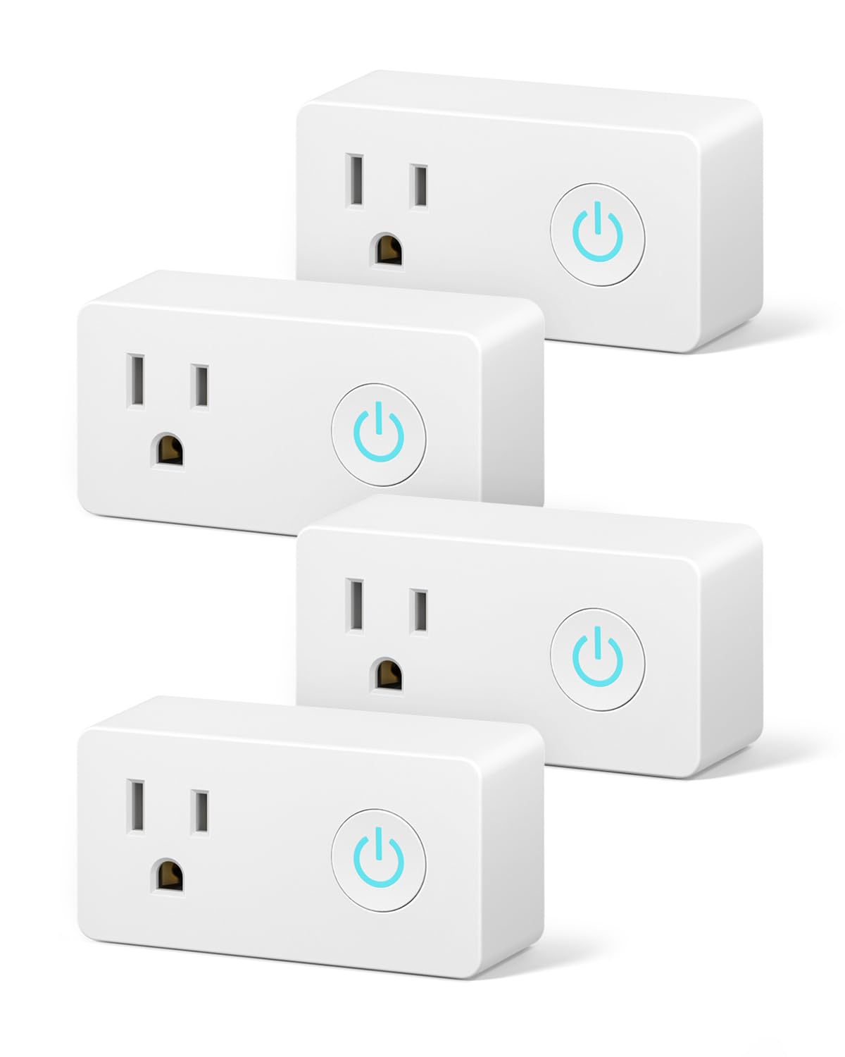 BN-LINK WiFi Smart Plug 4 Pack, Alexa & Google