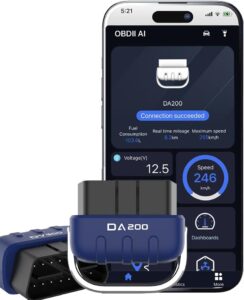 DA200 Bluetooth OBD2 Scanner