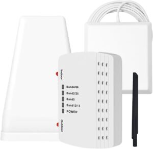 6000 Sq.Ft Cell Booster, 2 Antennas, All US Carriers