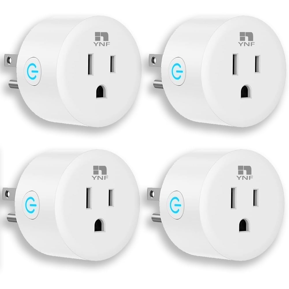 Alexa Smart Plug 4-Pack, ETL