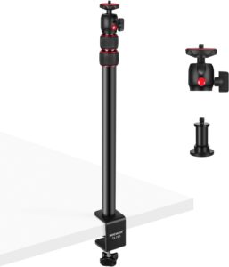 NEEWER TL283 Red Extendable Desk Mount