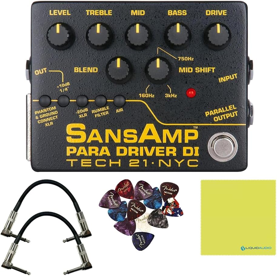 Tech 21 SansAmp Para Driver DI V2 Bundle