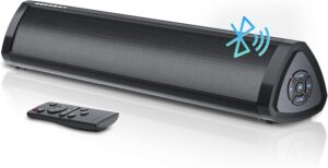 Desobry 16" BT Soundbar w/ HDMI ARC