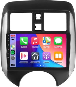 Nissan Versa Note 2014-18 9" Android 13 CarPlay Stereo w/ Backup Cam