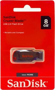 SanDisk Cruzer Blade 8GB USB Drive