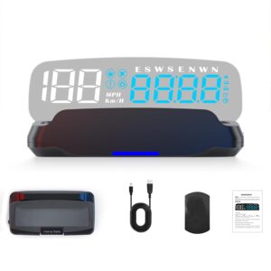 Moman HUD GPS Speedometer with Over Speed Alert