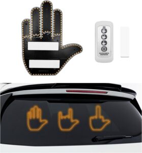 LED Road Rage Finger Light for Cars