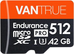 Vantrue 512GB microSDXC UHS-I Card