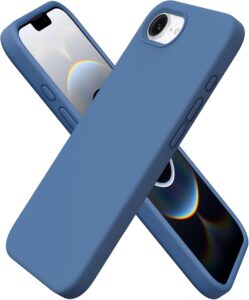iPhone 16e Silicone Case, Blue