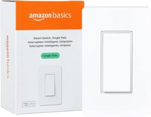Amazon Basics Alexa Smart Switch, White