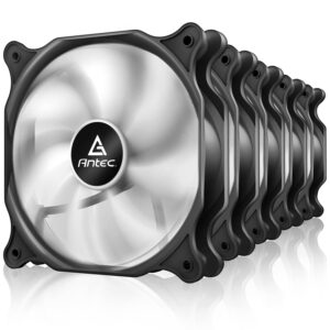 Antec 120mm 3-Pin Case Fan, 5-Pack