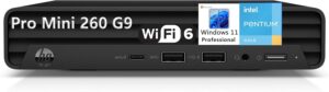 HP Pro Mini 260 G9: 32GB RAM, 1TB SSD, Win 11 Pro