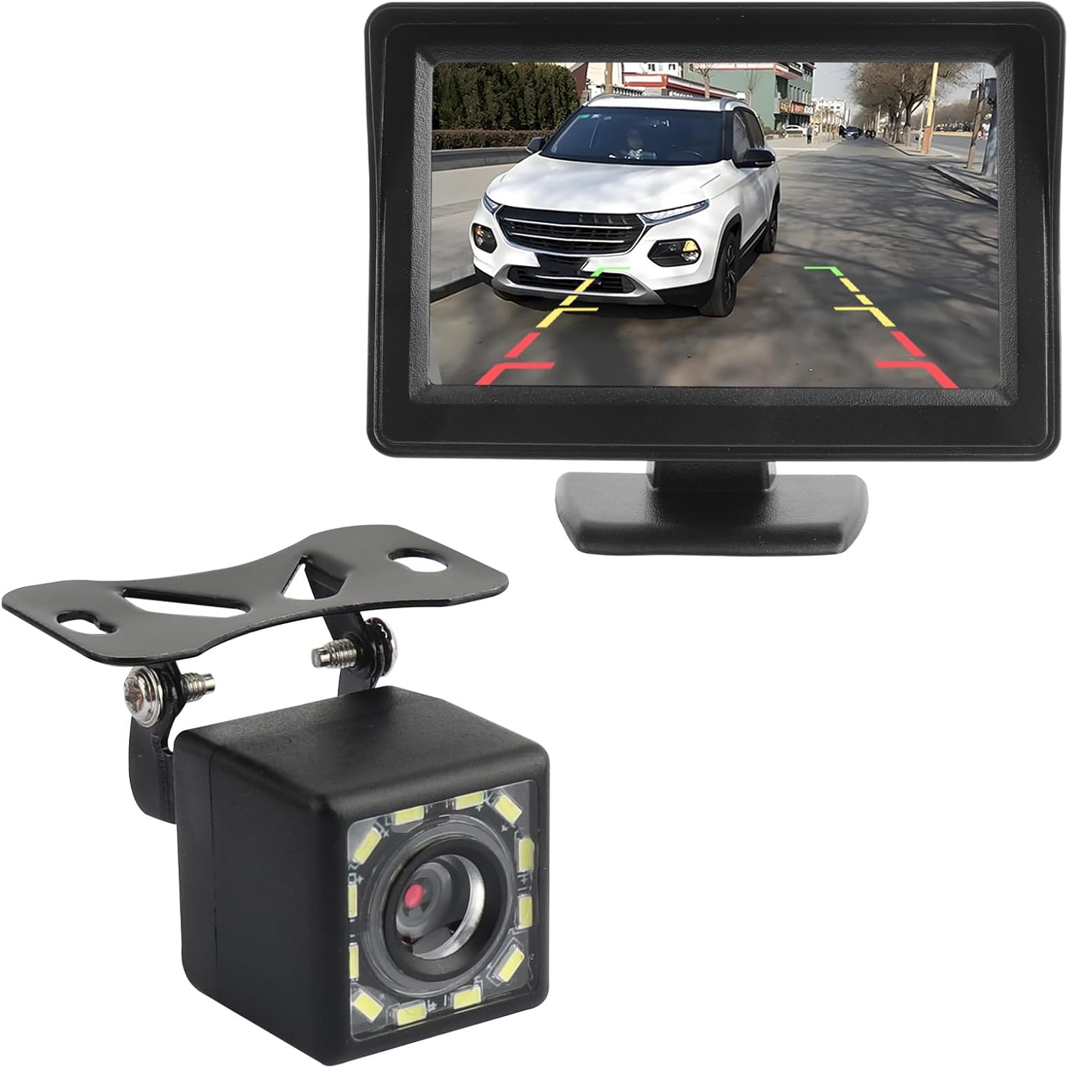 4.6" HD Car Backup Camera w/Monitor