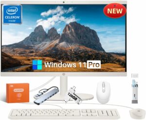 HP 21.5" All-in-One, 32GB/1TB SSD, Win 11 Pro