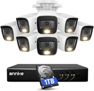 ANNKE 8CH 3K Lite DVR Kit, 8 Cameras