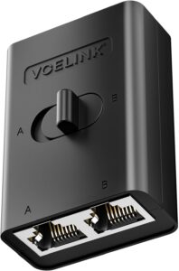 VCELINK 2-Port Ethernet Switch, 2-Pack
