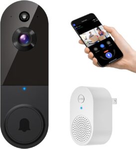 Wireless AI Video Doorbell Camera