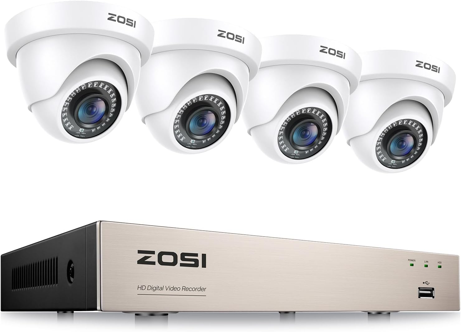 ZOSI 3K Lite 8CH AI Security Camera System