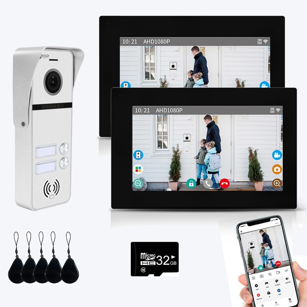 Wireless WiFi Video Doorbell Intercom System