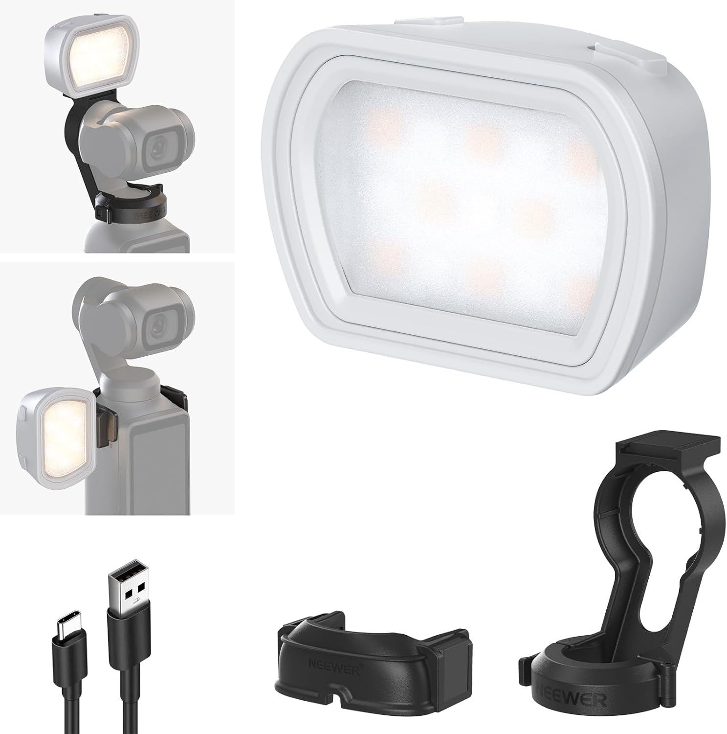 NEEWER M21 Mini LED Light for DJI Pocket 3