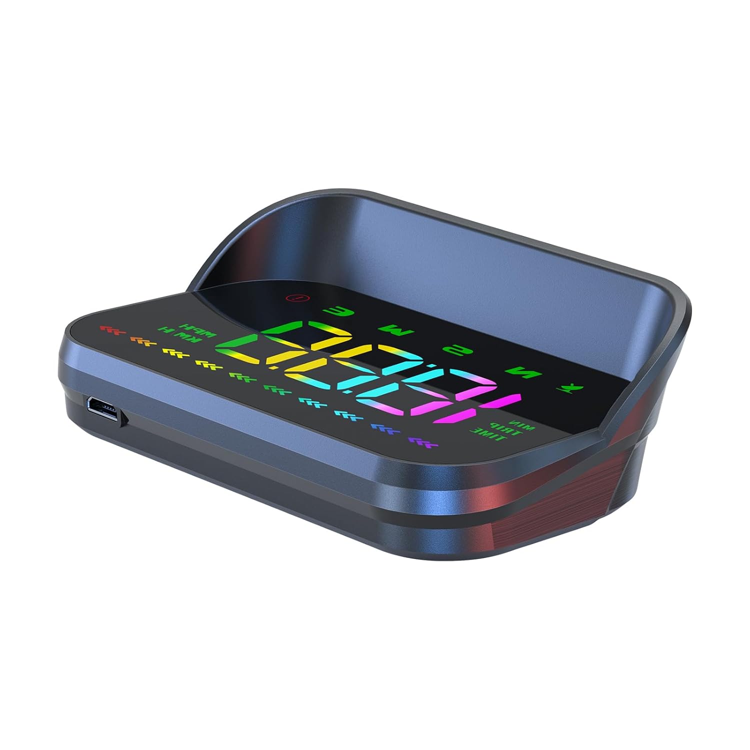 Car HUD Speedometer with Auto-Light & Alarm
