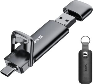 SSK 128GB Dual USB C Flash Drive