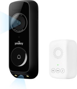Youkey 2K Dual Cam WiFi-6 Doorbell