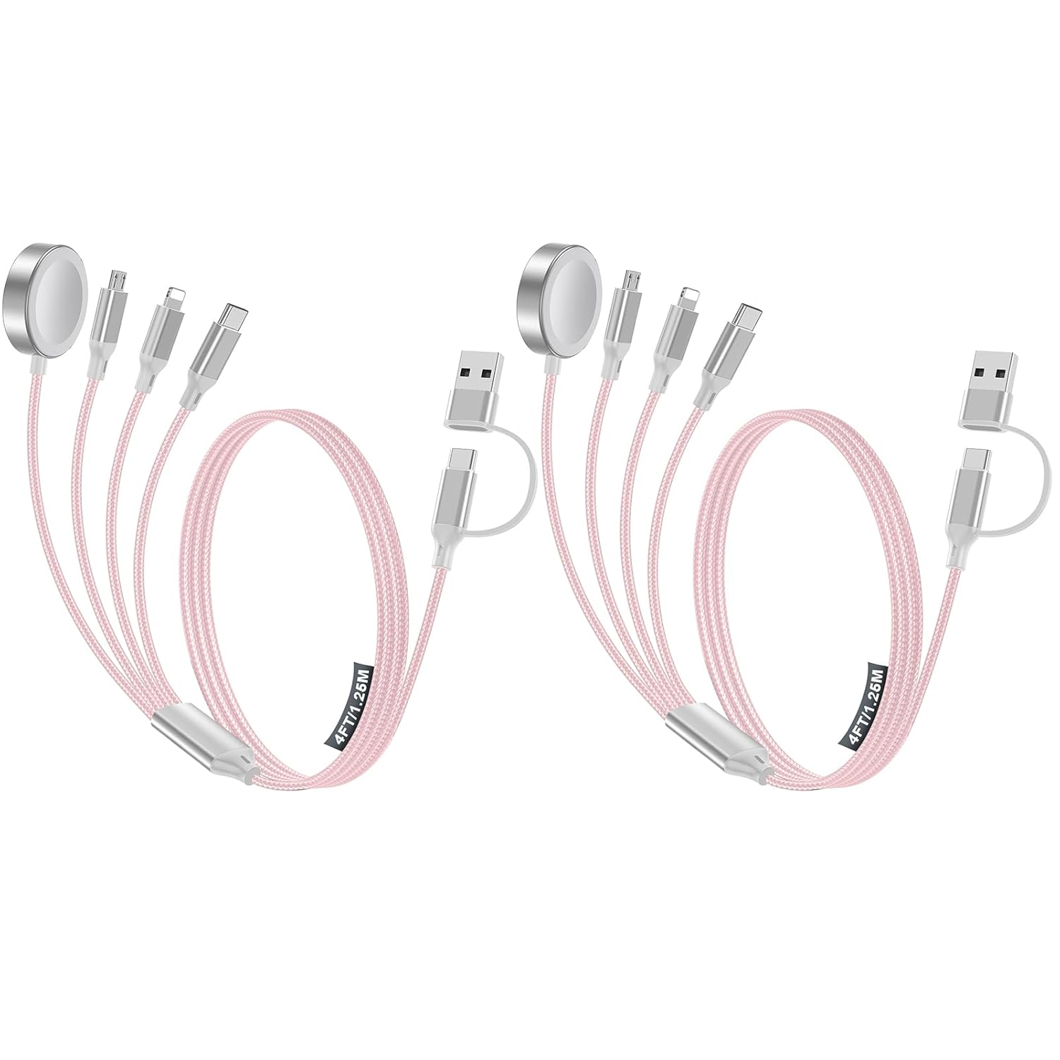 Apple Watch/iPhone/Samsung Charger Cable-Pink