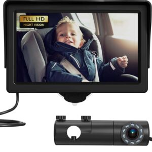 4.3" HD Baby Car Camera with Night Vision