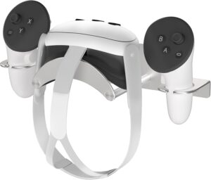 Aluminum VR Wall Mount for Headsets & Controllers