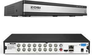 ZOSI 16CH H.265+ DVR AI Detection