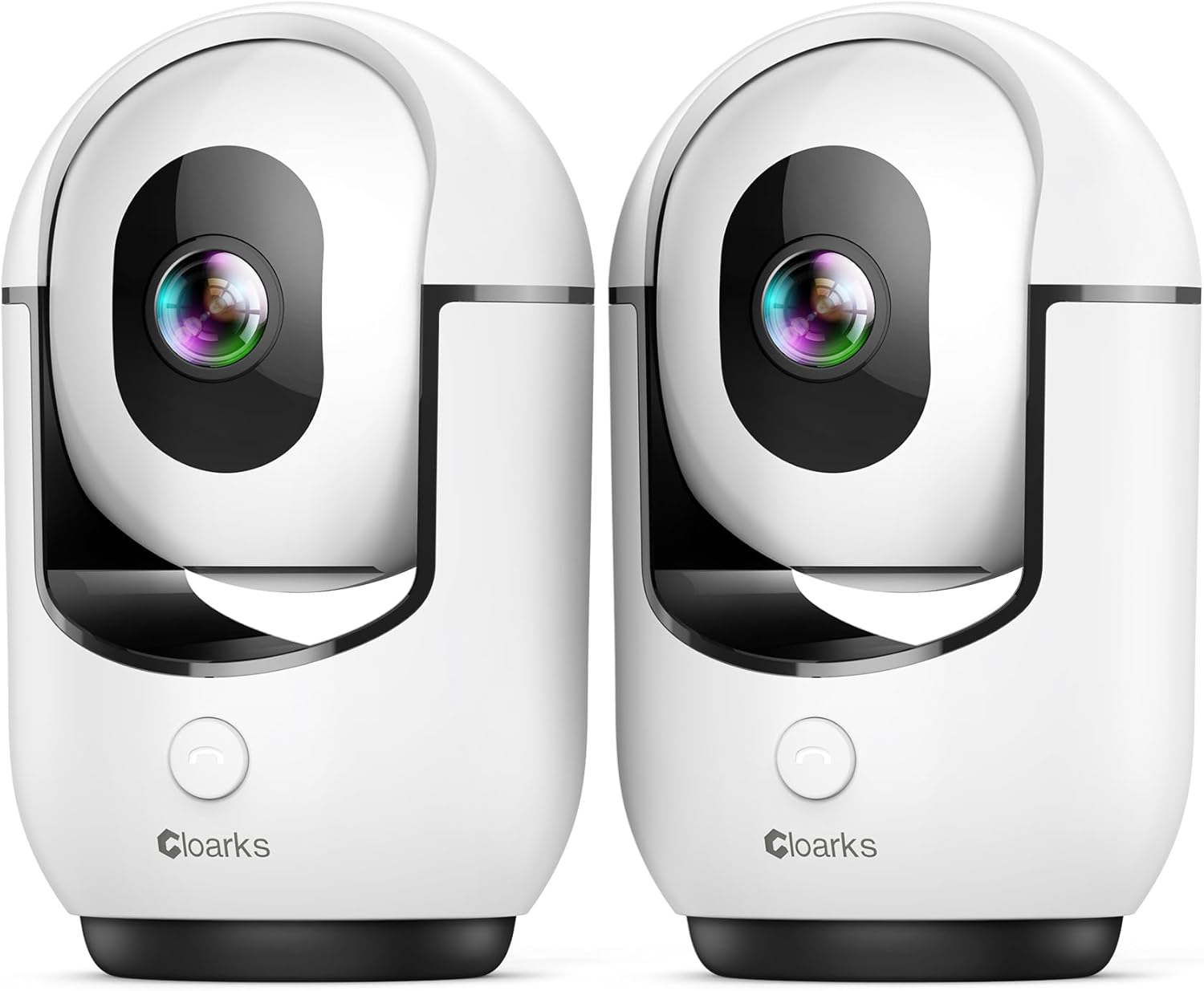 2K WiFi Indoor Security Cam 2-Pack