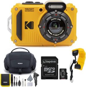 Kodak WPZ2 Camera Bundle (4 Items)