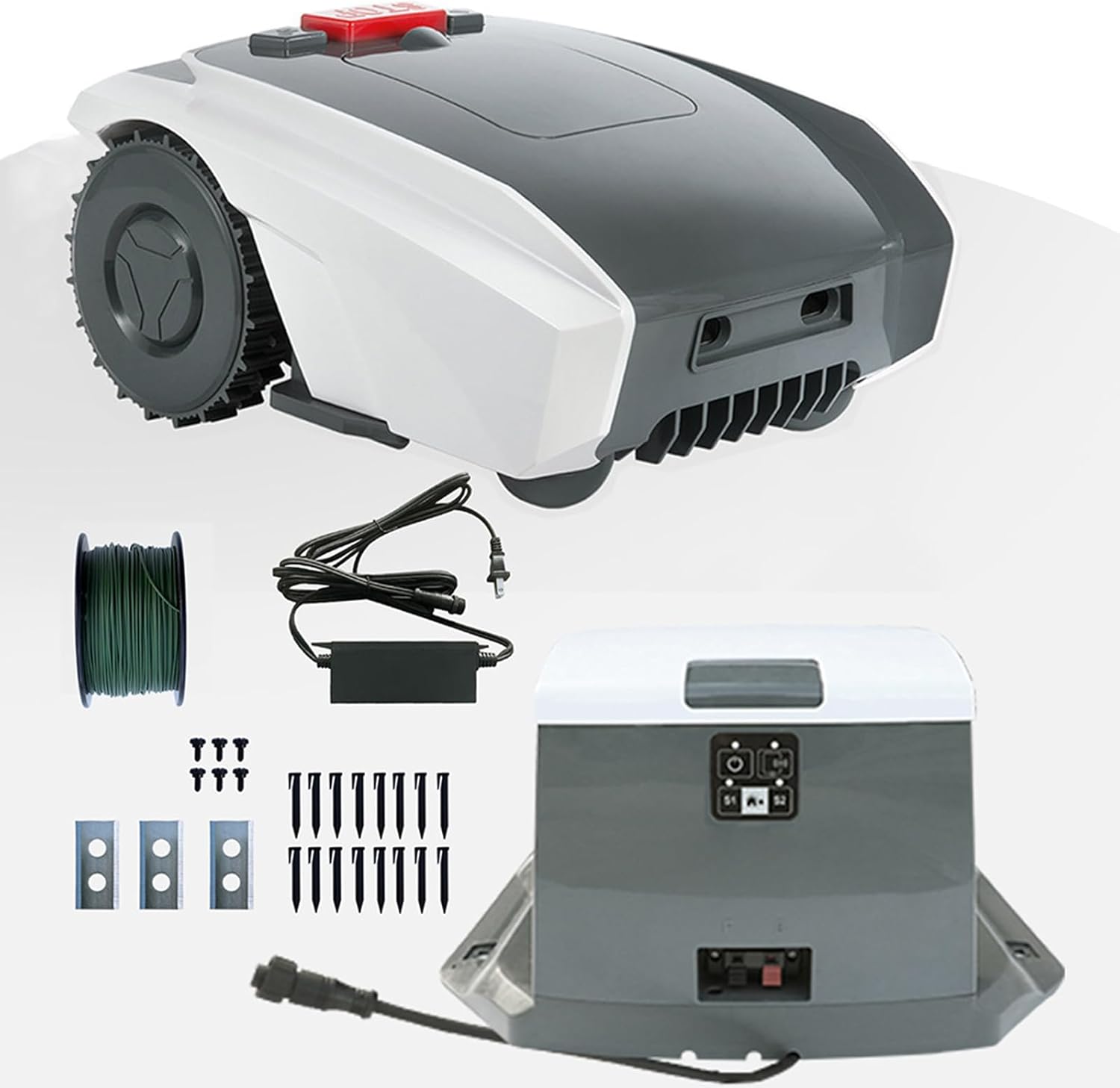 Smart Robotic Lawnmower for Gardens