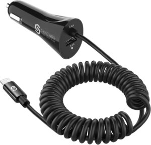 Syncwire MFi Car Charger w/ Lightning Cable