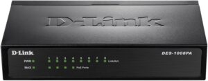 D-Link 8-Port PoE Switch (DES-1008PA)