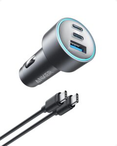 Anker 67W 3-Port USB-C Car Charger