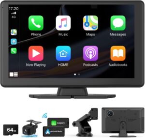 9" 5K Dash Cam CarPlay & Android Auto