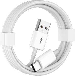 iPhone CarPlay Charger Cable USB-A to C 3FT White