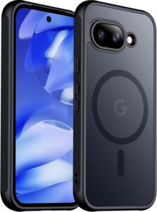 Pixel 9A Case, Military Protection Black