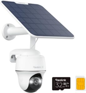REOLINK 4K LTE Solar Camera, PT+SP