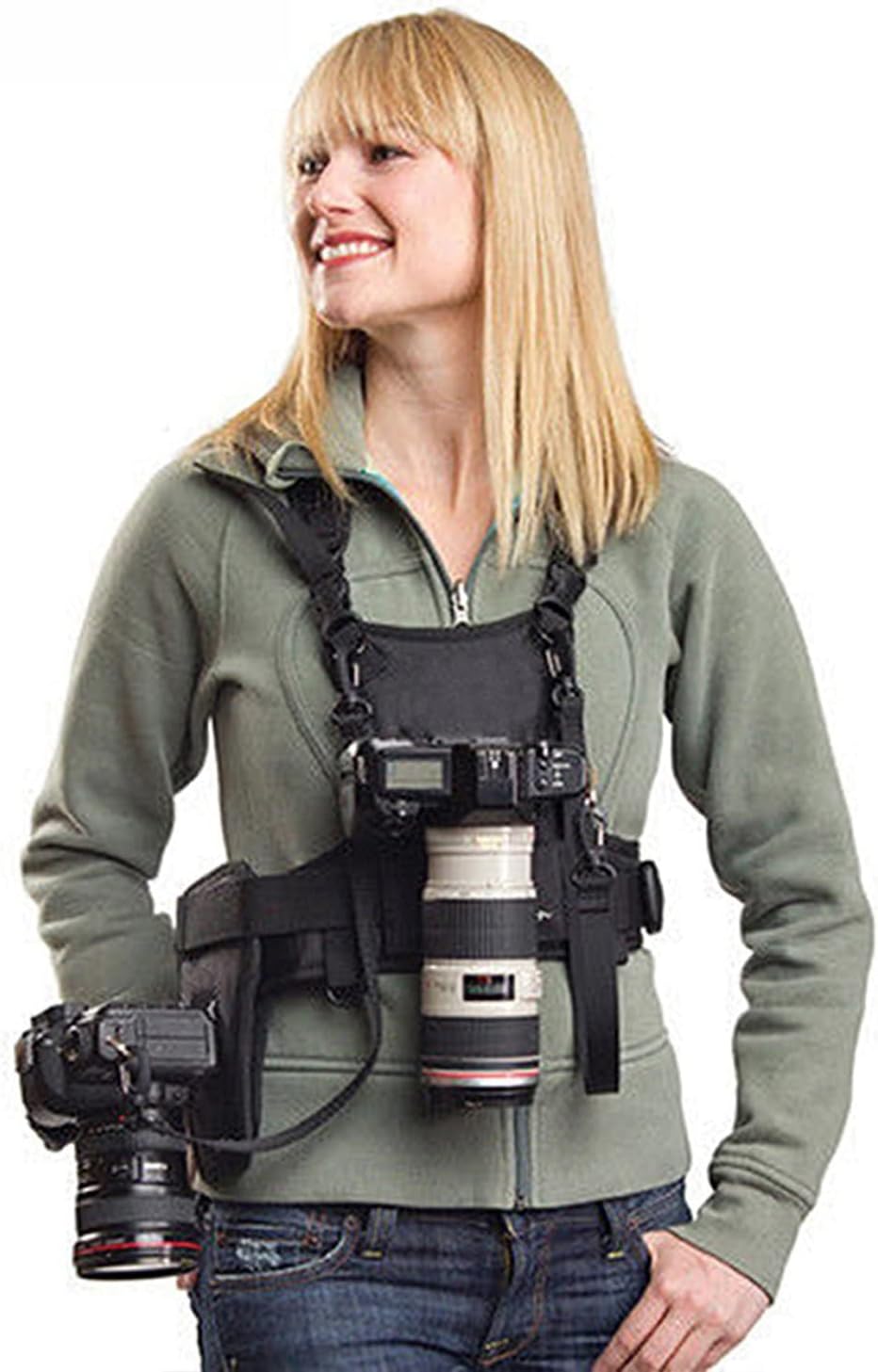 Nicama Dual Camera Chest Harness Strap