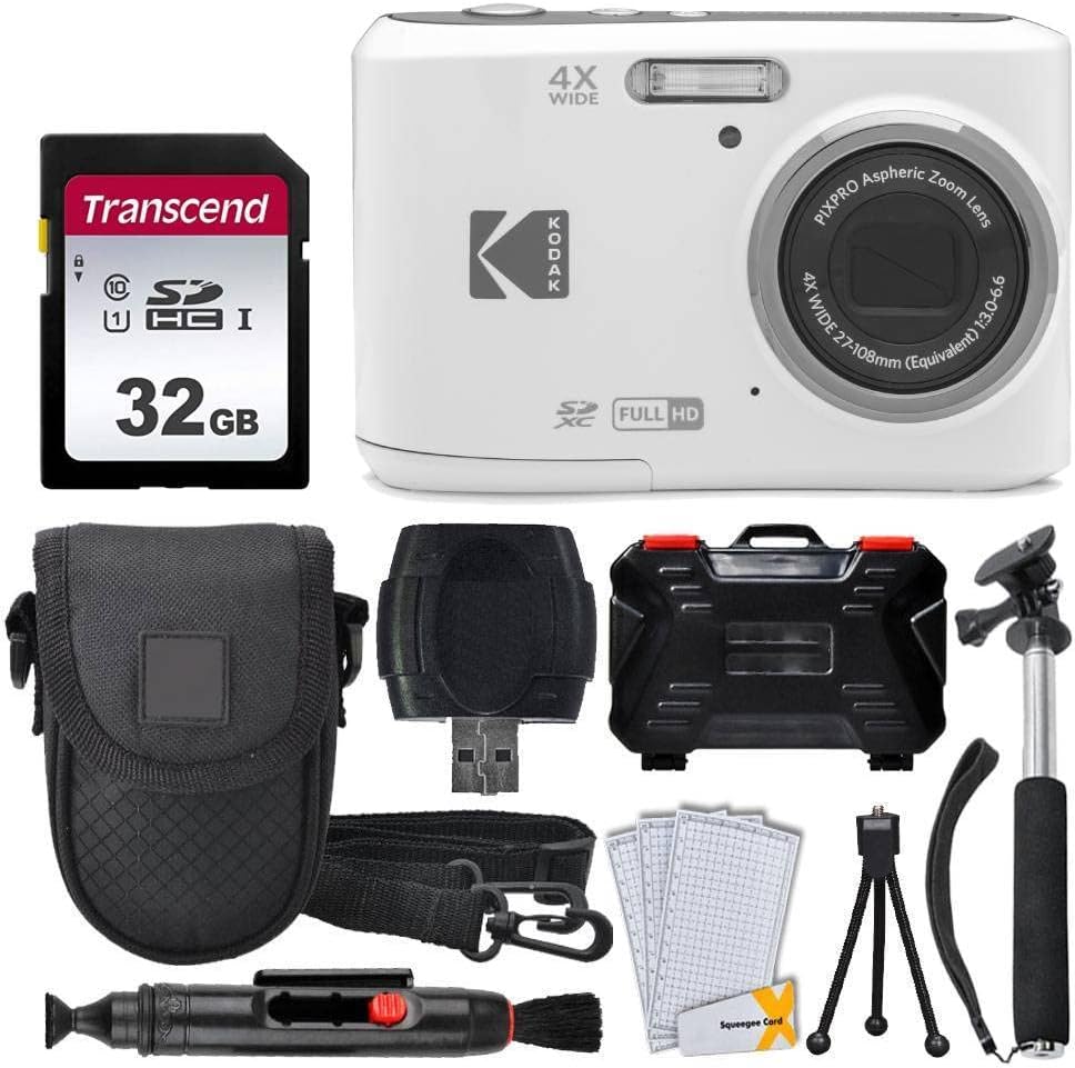 Kodak PIXPRO FZ45 Bundle (White)