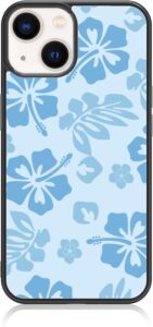 Blue Hibiscus iPhone 15 Case