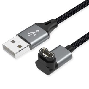 AGVEE L-Shape Charger Cable for Garmin