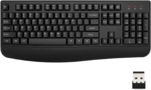EDJO 2.4G Ergonomic Wireless Keyboard